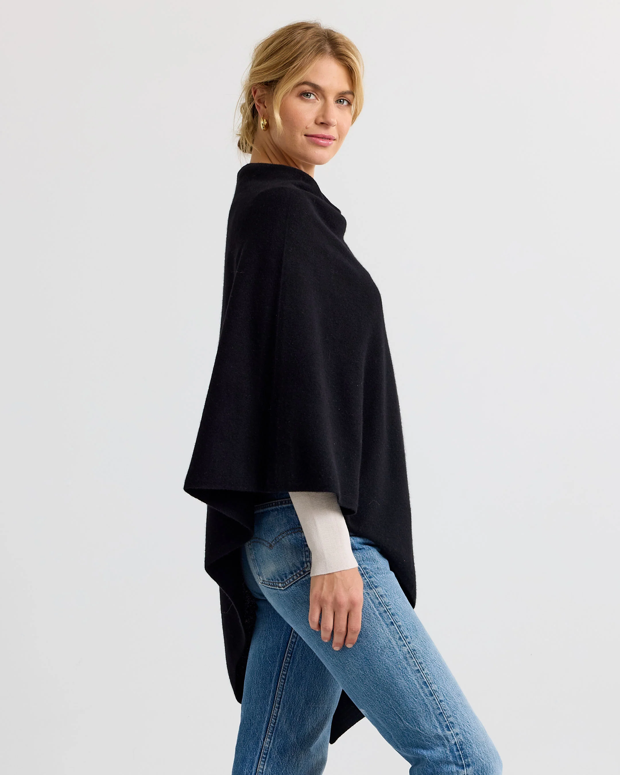 Cashmere Poncho - Image 3