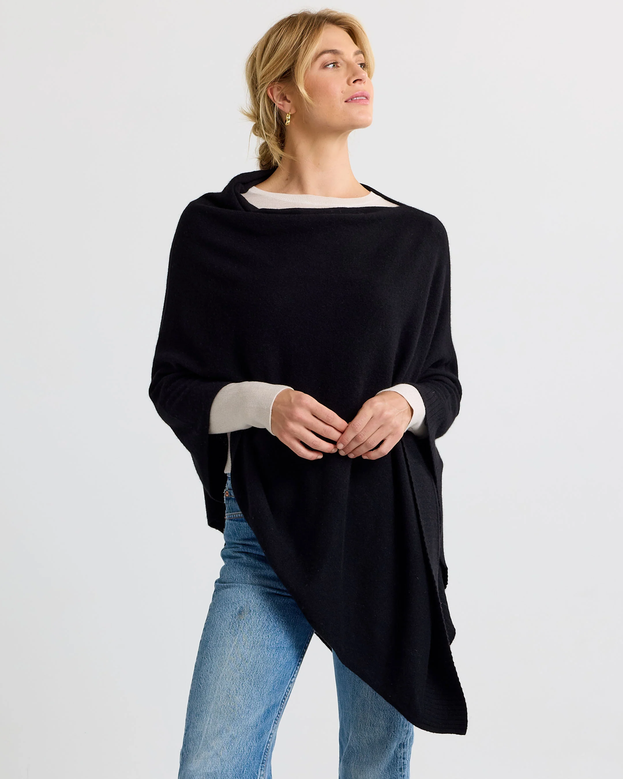 Cashmere Poncho - Image 5