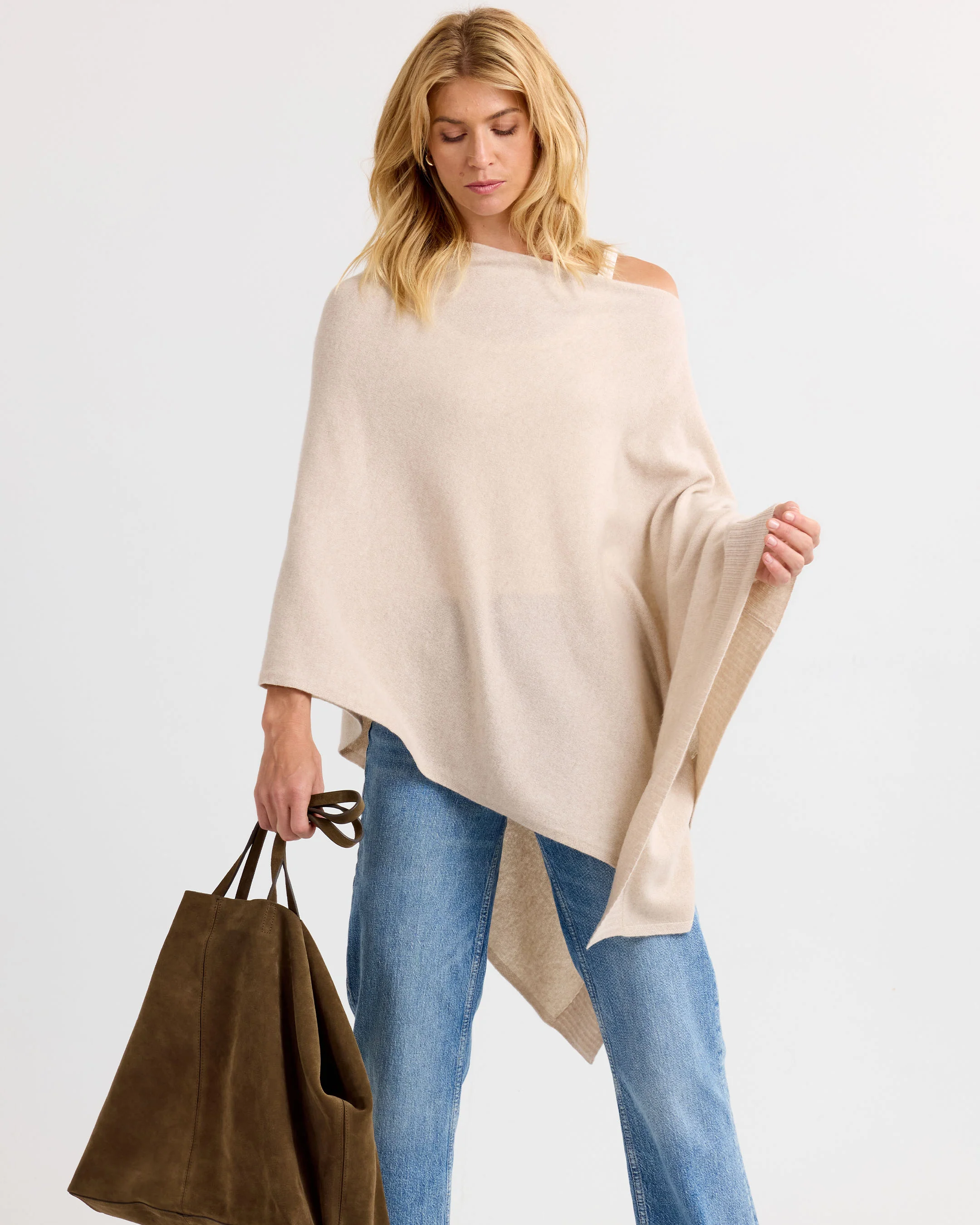 Cashmere Poncho - Image 2