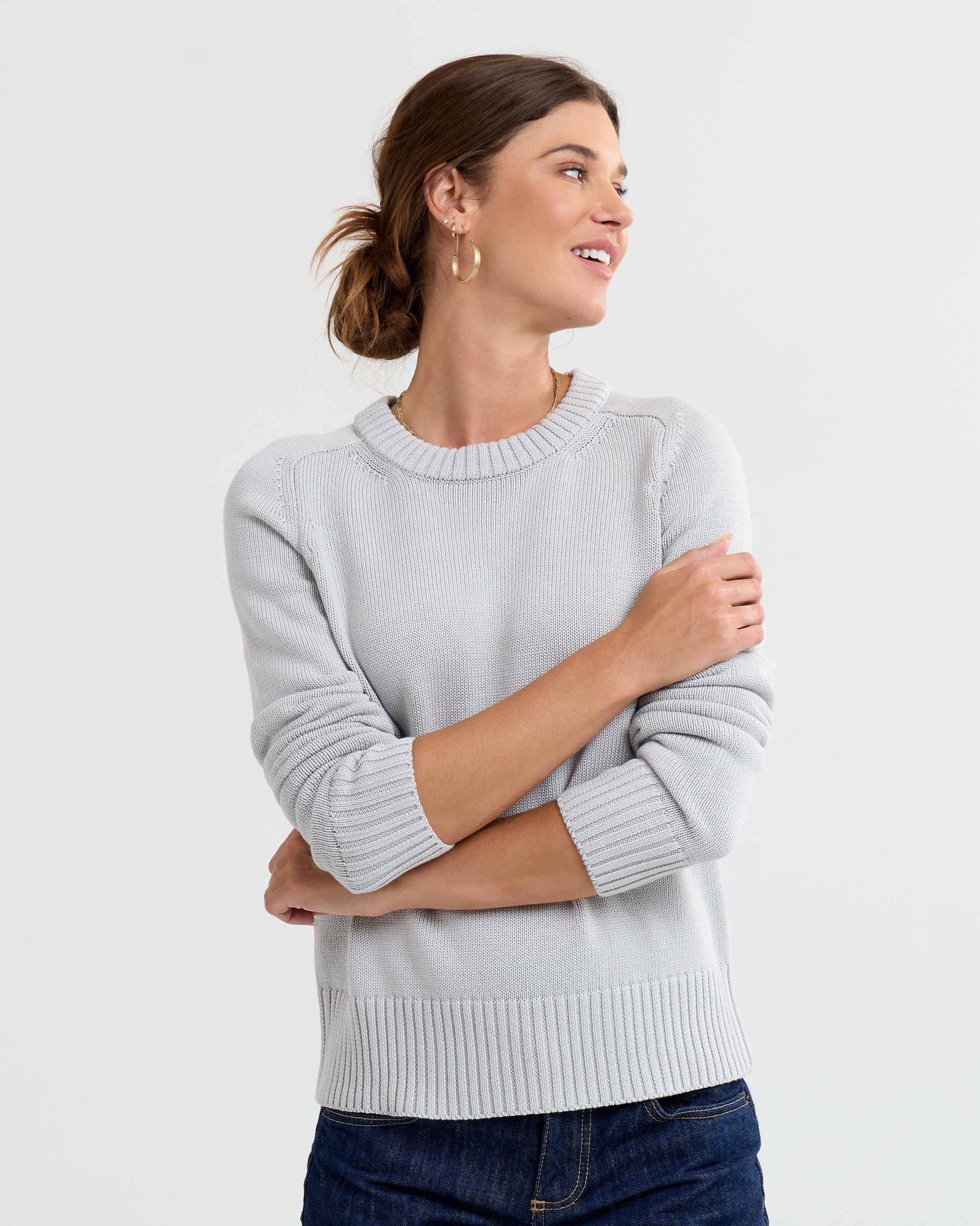 Cotton Silk Crew - Image 2