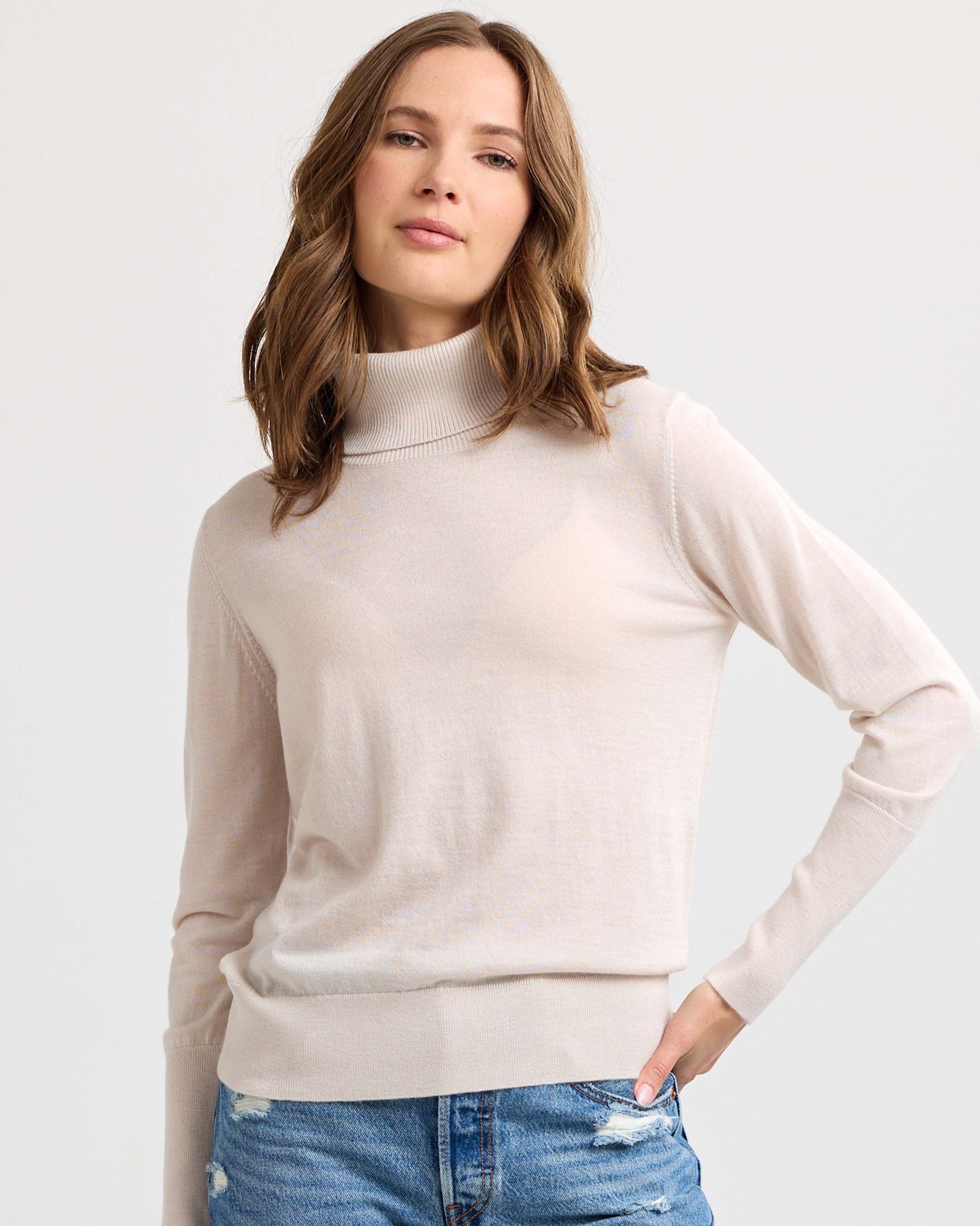 Worsted Cashmere Turtleneck - Image 13